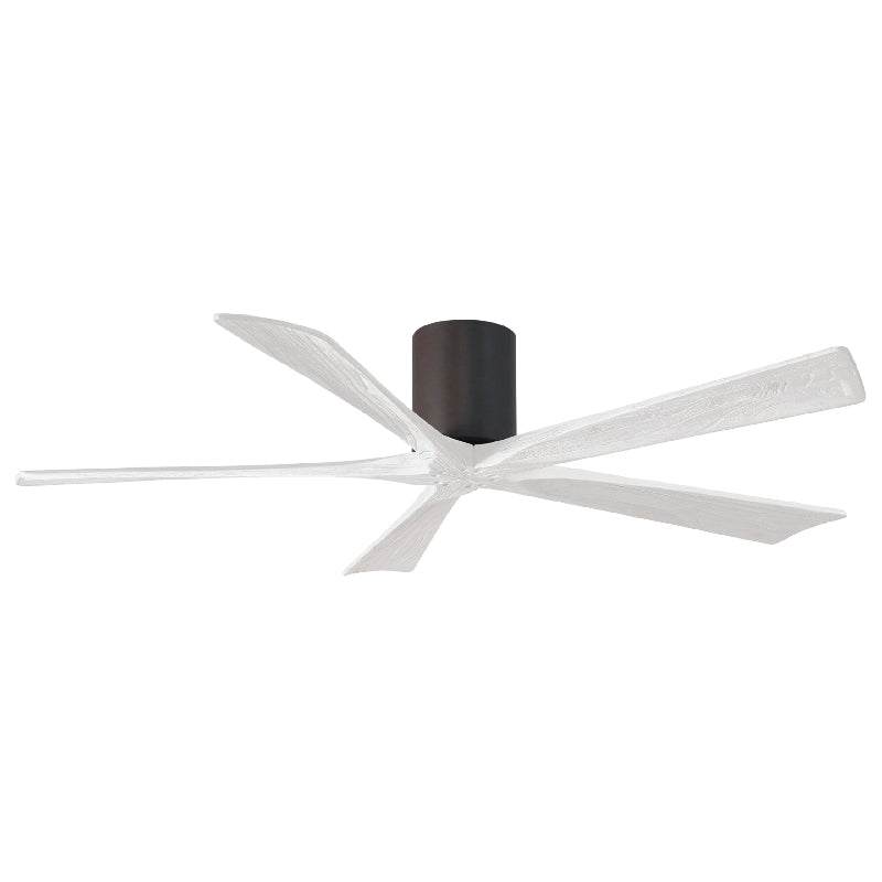 Matthews Fan IR5H Irene-5H 60" Hugger Ceiling Fan - Textured Bronze/Matte White