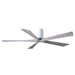 Matthews Fan IR5H Irene-5H 60" Hugger Ceiling Fan - Gloss White
/Barn Wood