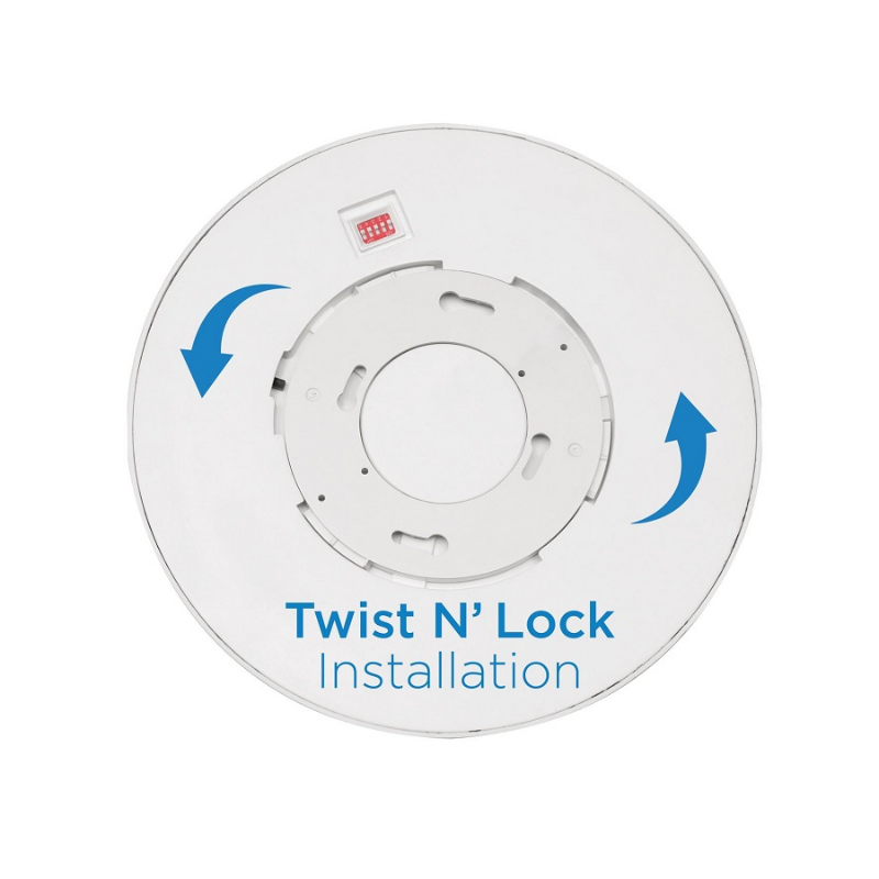 AFX IRIF12LAJMV Iris 1-lt 12" LED Flush Mount with PIR Motion Sensor
