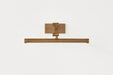 Troy B4203 Isaac 1-lt 16" LED Picture Light - Patina Brass