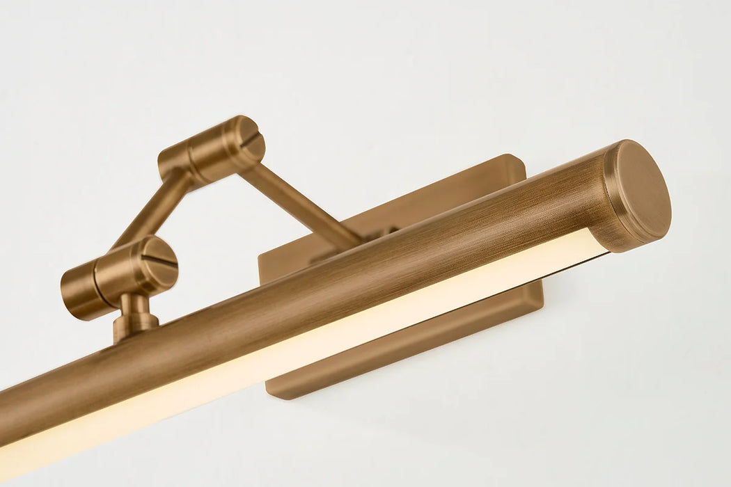 Troy B4203 Isaac 1-lt 16" LED Picture Light - Patina Brass