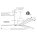 Mattews Fan IR3 Irene-3 42" Ceiling Fan