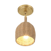 Crystorama JAC-10502-CEILING Jace 1-lt 6" LED Semi Flush Mount