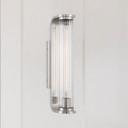 Crystorama JAR-2301 Jarvis 1-lt 18" Tall LED Wall Sconce - Polished Nickel
