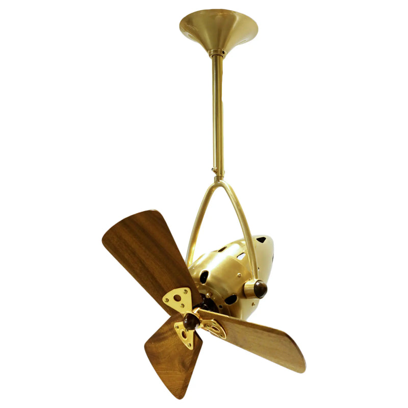 Matthews Fan Jarold 16" Ceiling Fan with Wood Blades