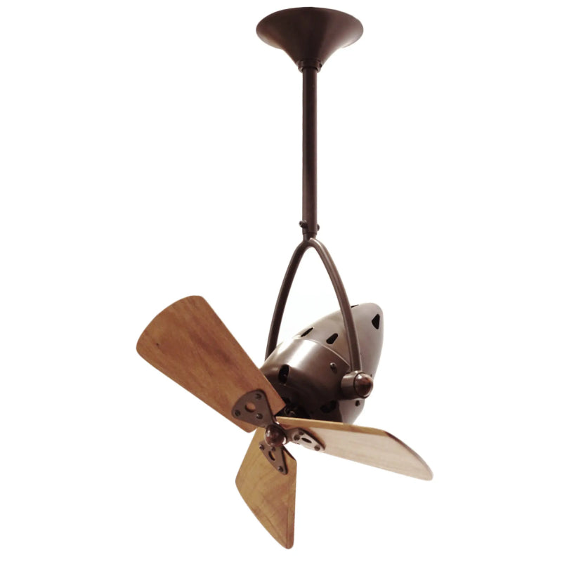 Matthews Fan Jarold 16" Ceiling Fan with Wood Blades