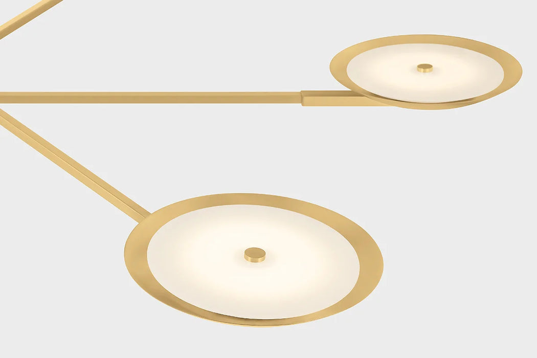 Hudson Valley 1506 Johnson 6-lt 56" LED Chandelier