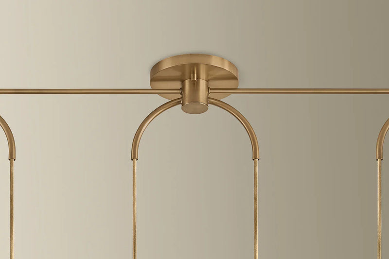 Troy F7558 Jove 4-lt 58" Chandelier