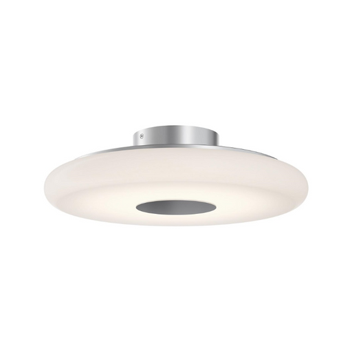 AFX JUNC18LAJUD June 1-lt 18" LED Semi-Flush Mount - Satin Nickel