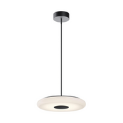 AFX JUNP18LAJUD June 1-lt 18" LED Pendant - Black
