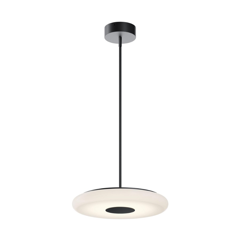 AFX JUNP18LAJUD June 1-lt 18" LED Pendant - Black