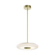 AFX JUNP18LAJUD June 1-lt 18" LED Pendant - Light Antique Brass