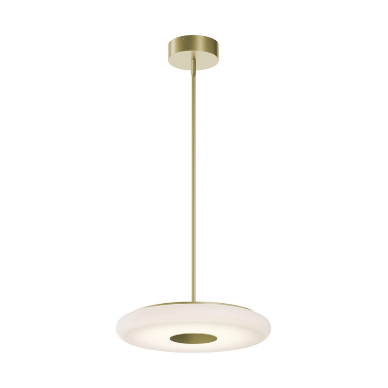 AFX JUNP18LAJUD June 1-lt 18" LED Pendant - Light Antique Brass