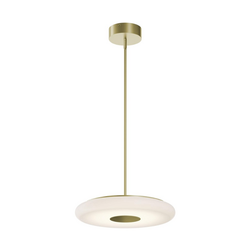 AFX JUNP18LAJUD June 1-lt 18" LED Pendant - Light Antique Brass