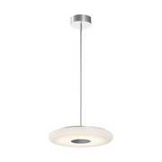 AFX JUNP18LAJUD June 1-lt 18" LED Pendant - Satin Nickel