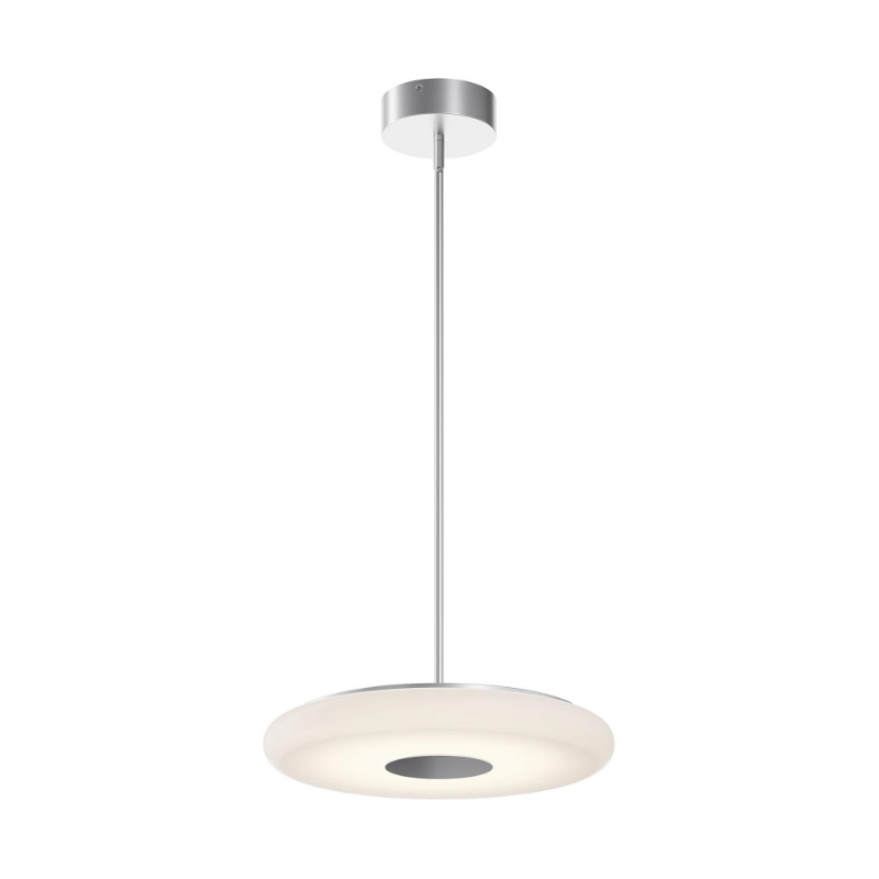 AFX JUNP18LAJUD June 1-lt 18" LED Pendant - Satin Nickel