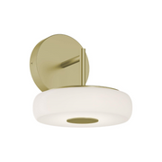 AFX JUNS0808LAJUD June 1-lt 8" LED Wall Sconce - Light Antique Brass