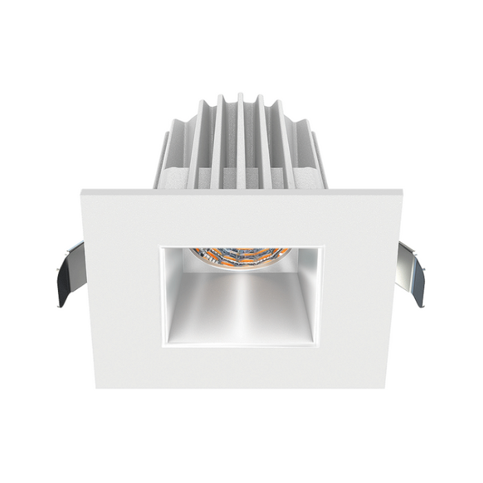 Lotus JXL-COB02-S09W 2" 9W LED Square Economy Recessed Downlight, 5CCT Selectable - Alzak/White