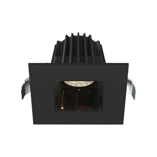 Lotus JXL-COB02-S09W 2" 9W LED Square Economy Recessed Downlight, 5CCT Selectable - Black Chrome/Black