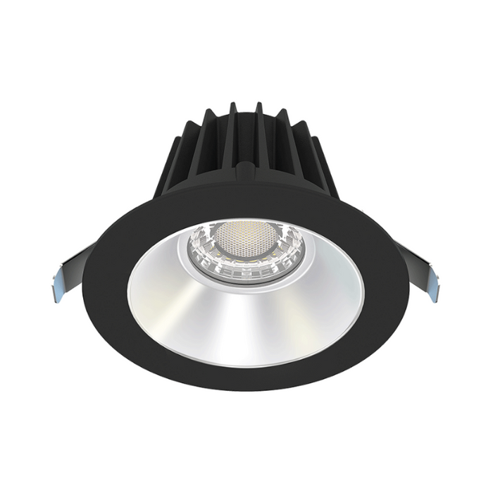 Lotus JXL-COB04-R15W 4" 15W LED Round Economy Recessed Downlight, 5CCT Selectable - Alzak/Black