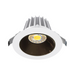 Lotus JXL-COB04-R15W 4" 15W LED Round Economy Recessed Downlight, 5CCT Selectable - Black Chrome/White