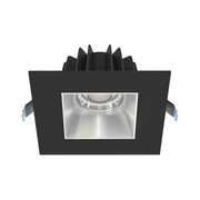 Lotus JXL-COB04-S15W 4" 15W LED Square Economy Recessed Downlight, 5CCT Selectable - Alzak/Black