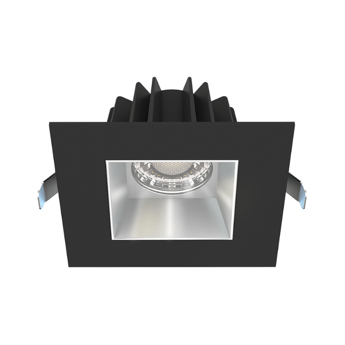 Lotus JXL-COB04-S15W 4" 15W LED Square Economy Recessed Downlight, 5CCT Selectable - Alzak/Black