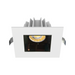 Lotus JXL-COB04-S15W 4" 15W LED Square Economy Recessed Downlight, 5CCT Selectable - Black Chrome/White