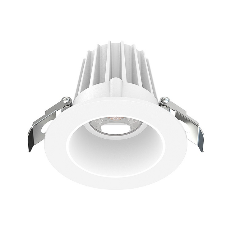 Lotus JXL-COB02-R09W 2" 9W LED Round Economy Recessed Downlight, 5CCT Selectable - Smooth White/White