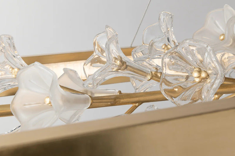 Corbett 269-51 Jasmine 1-lt 60" LED Linear Chandelier