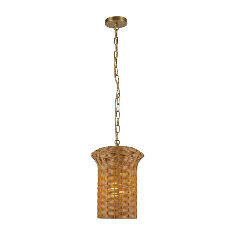 Alora Mood PD641011 Kai 1-lt 11" Pendant - Brushed Gold