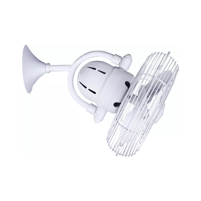 Matthews Fan Kaye 13" Wall/Ceiling Fan - White