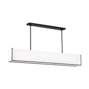Visual Comfort KC1151 Velero 1-lt 56" LED Large Linear Chandelier - Aged Iron