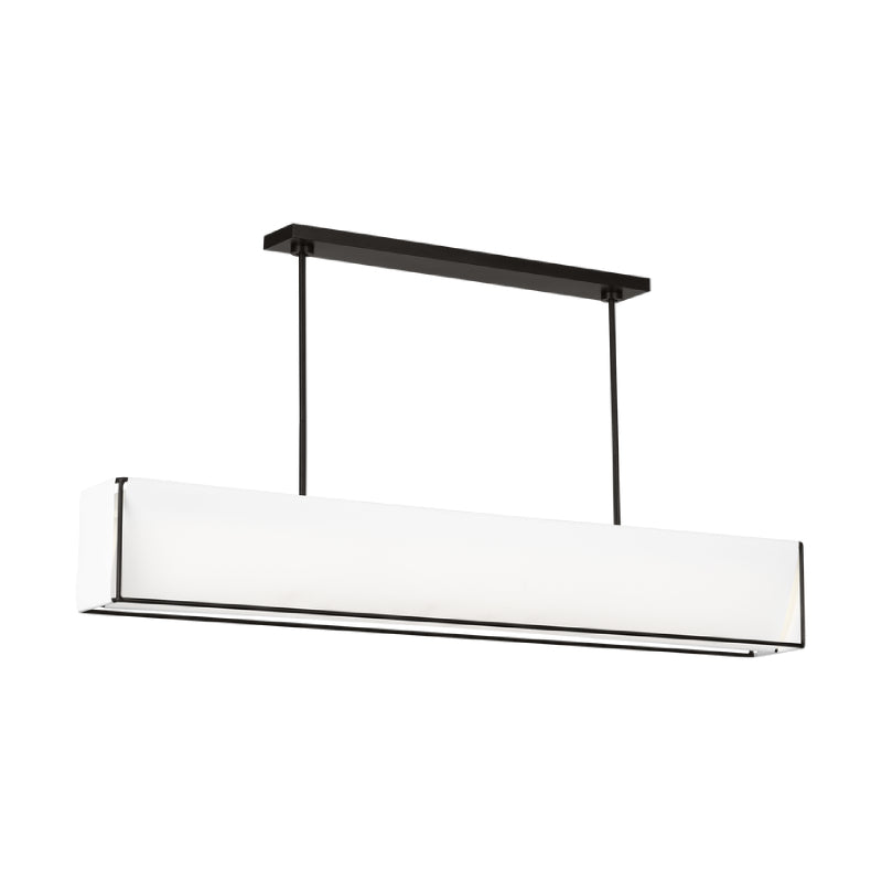 Visual Comfort KC1151 Velero 1-lt 56" LED Large Linear Chandelier - Aged Iron