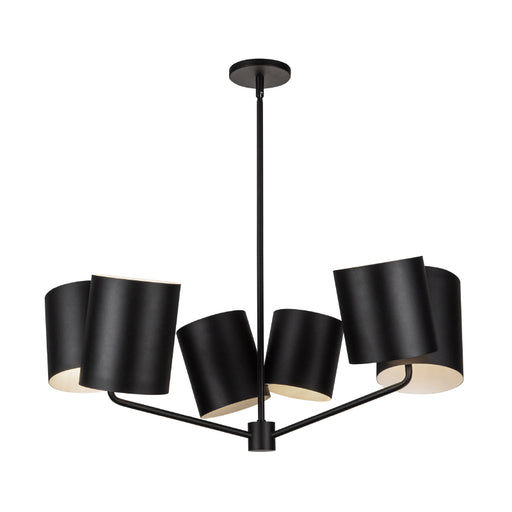Kuzco CH58830 Keiko 6-lt 31" Chandelier-Black