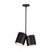 Kuzco PD58814 Keiko 2-lt 14" Chandelier-Black