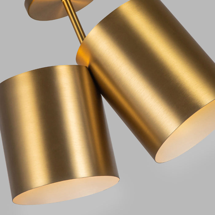 Kuzco SF58814 Keiko 2-lt 14" Semi Flush