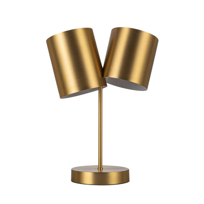 Kuzco TL58814 Keiko 2-lt 19" Tall Table Lamp-Brushed Gold