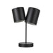 Kuzco TL58814 Keiko 2-lt 19" Tall Table Lamp-Black