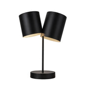 Kuzco TL58814 Keiko 2-lt 19" Tall Table Lamp-Black