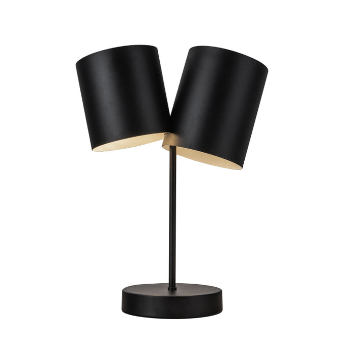 Kuzco TL58814 Keiko 2-lt 19" Tall Table Lamp-Black