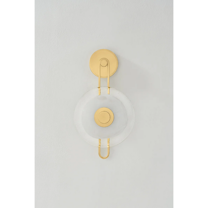 Hudson Valley 2018 Keuka Park 1-lt 18" Tall LED Wall Sconce - Aged Brass