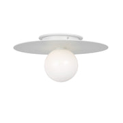 Visual Comfort KF1011 Nodes 1-lt 14" Flush Mount - Matte White