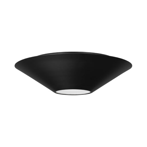 Visual Comfort KF1111 Echo 1-lt 12" LED Medium Flush Mount and Wall Sconce - Midnight Black