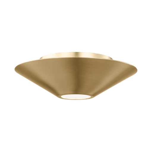 Visual Comfort KF1121 Echo 1-lt 8" LED Small Flush Mount - Burnished Brass