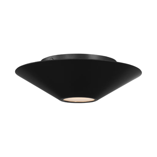 Visual Comfort KF1121 Echo 1-lt 8" LED Small Flush Mount - Midnight Black