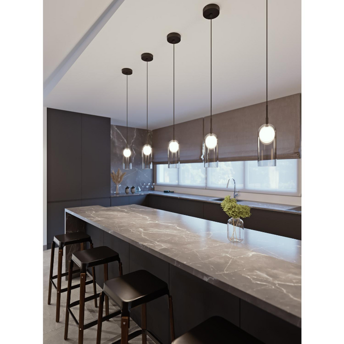 AFX KRNP04L30D1 KRNP Series Kiran 1-lt 4" LED Pendant