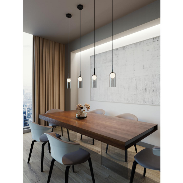 AFX KRNP04L30D1 KRNP Series Kiran 1-lt 4" LED Pendant
