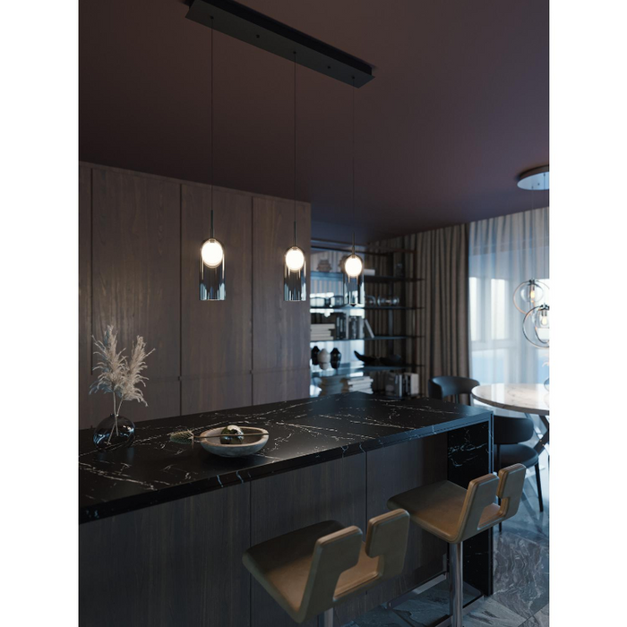 AFX KRNP04L30D1 KRNP Series Kiran 3-lt 36" LED Multi Linear Pendant