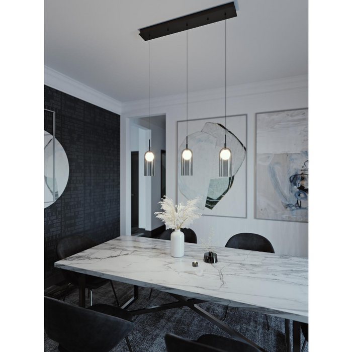 AFX KRNP04L30D1 KRNP Series Kiran 3-lt 36" LED Multi Linear Pendant